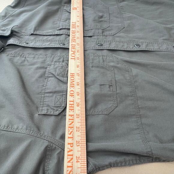 gorpcore athleisure outdoorsy 5.11 Tactical Long sleeve button Shirt Mens large - Picture 8 of 12